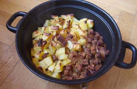 pieczony seitan
